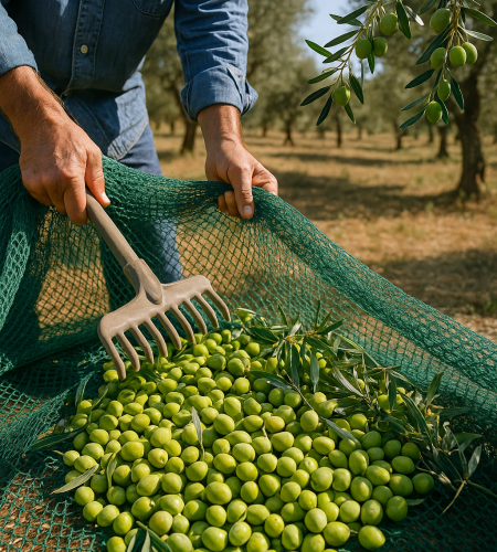 raccolta ulivo